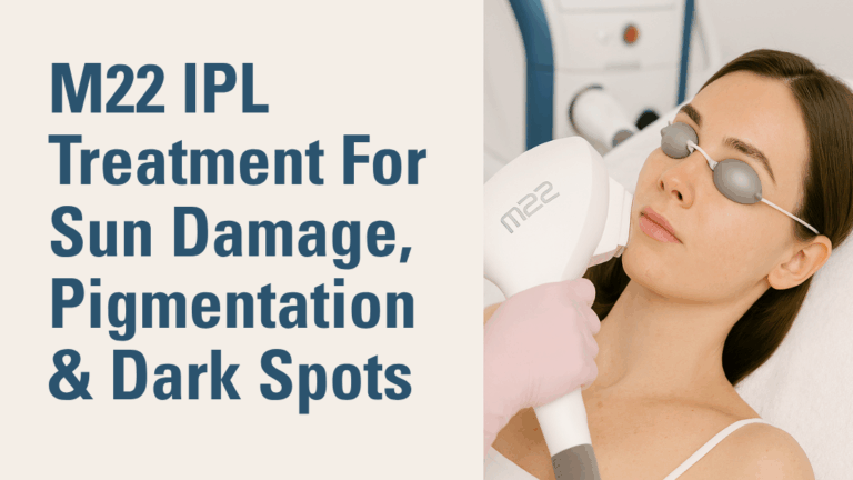 Patient getting M22 IPL Treatment For Sun Damage, Pigmentation & Dark Spots