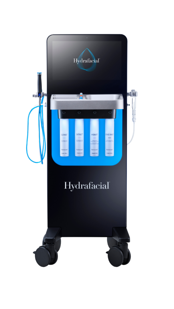 Hydrafacial device used for cleansing, exfoliation and hydration at Infinite Medical Spa in London, Ontario